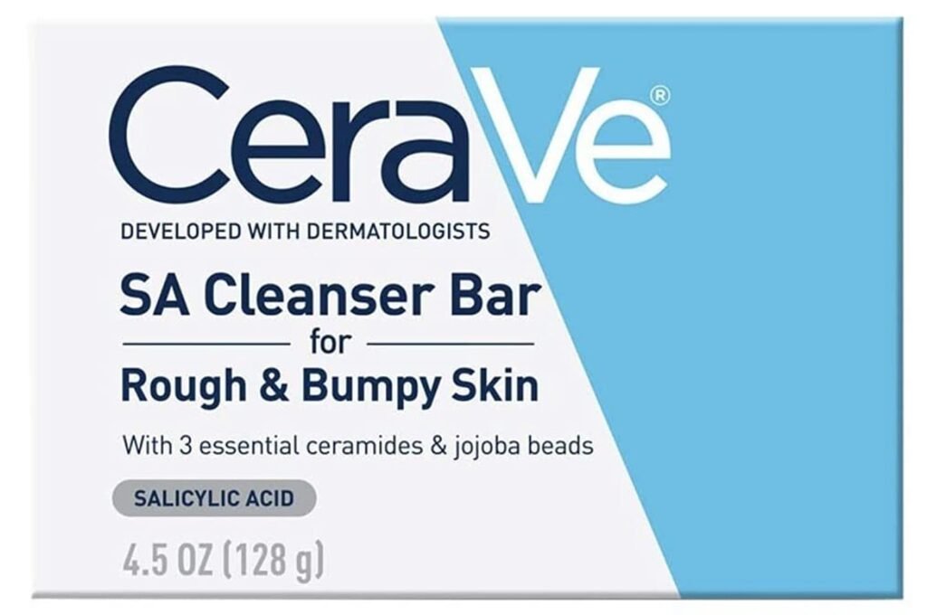 CeraVe SA Cleanser Bar for Rough & Bumpy Skin 128g
