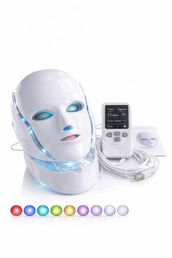 LED Face Mask – 7 Colour Light Therapy for Radiant Skin