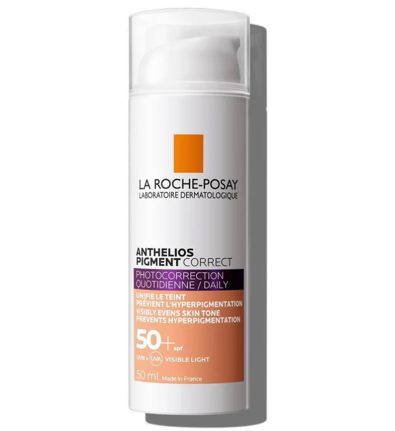 La Roche-Posay Anthelios Pigment Correct Daily Tinted Sunscreen SPF50+ Light
