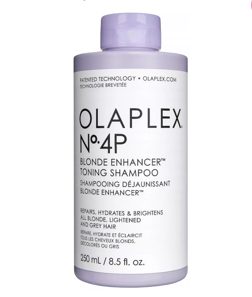 Olaplex No.4P Silver Shampoo 250ml Blonde Hair Anti-Yellow Purple Shampoo