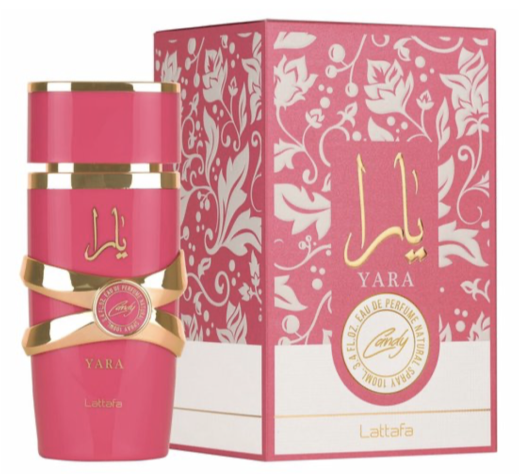 Lattafa Yara Candy Eau de Parfum Ladies 100ml Arabic Perfume Sweet Gourmand