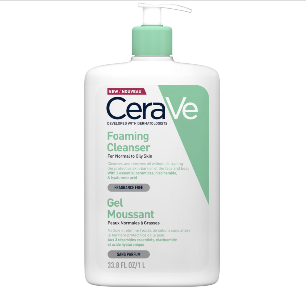 CeraVe Foaming Cleansing Gel 1000ml