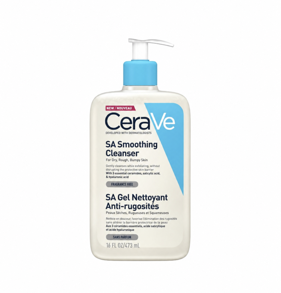 CeraVe SA Rough Skin Cleanser & for Dry to Rough Skin & with Salicylic Acid 473ml