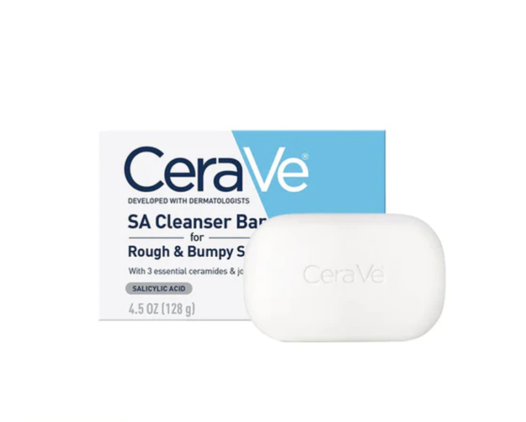 CeraVe SA Cleanser Bar for Rough & Bumpy Skin 128g