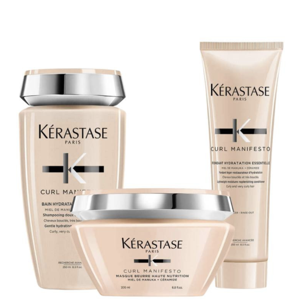 Kérastase Curl Manifesto Set Curly Hair Shampoo Conditioner & Care