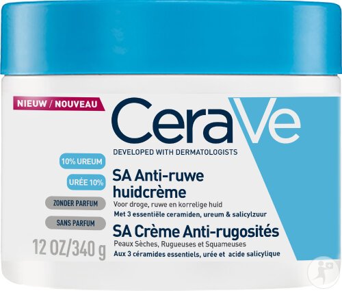 CeraVe SA Smoothing Skin Cream for Dry, Rough and Bumpy Skin Jar 340g EU