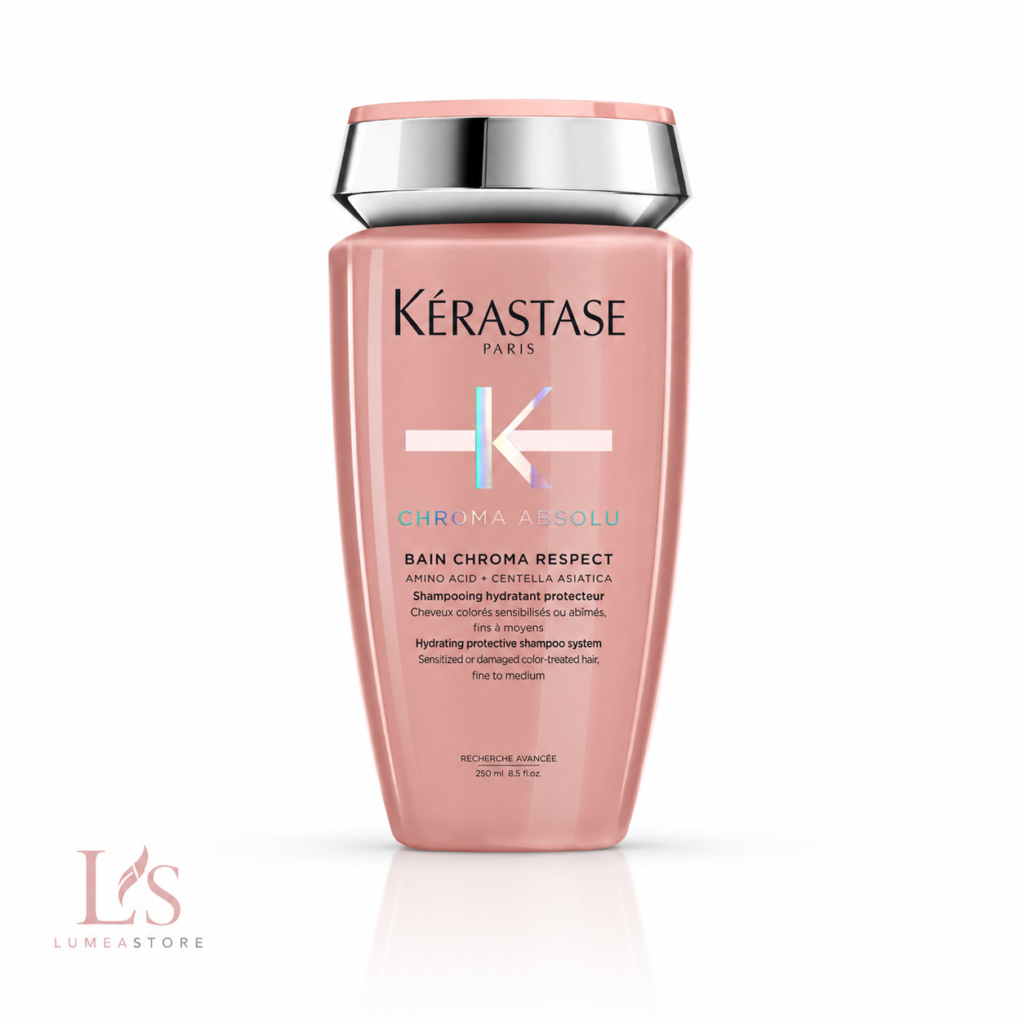 Kérastase Chroma Absolu Bain Chroma Respect Shampoo 250ml – Colour-Protecting Shampoo for Coloured Hair