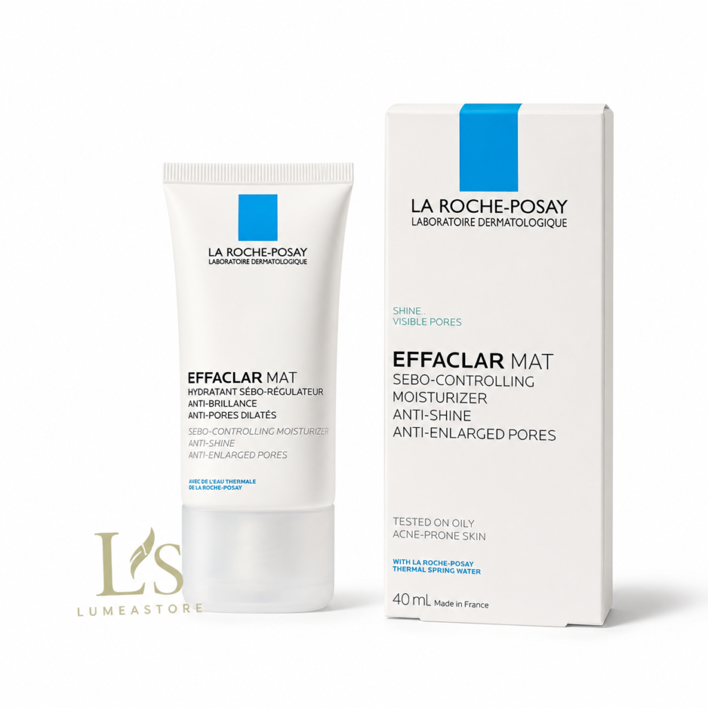 La Roche-Posay Effaclar Mat Mattifying Face Cream 40ml – For Oily & Shiny Skin