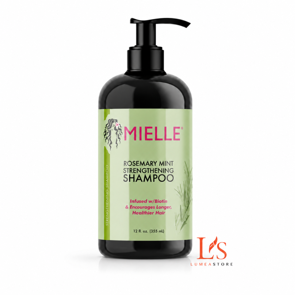 Mielle Organics Rosemary Mint Strengthening Shampoo 355ml – Strengthening Shampoo with Biotin