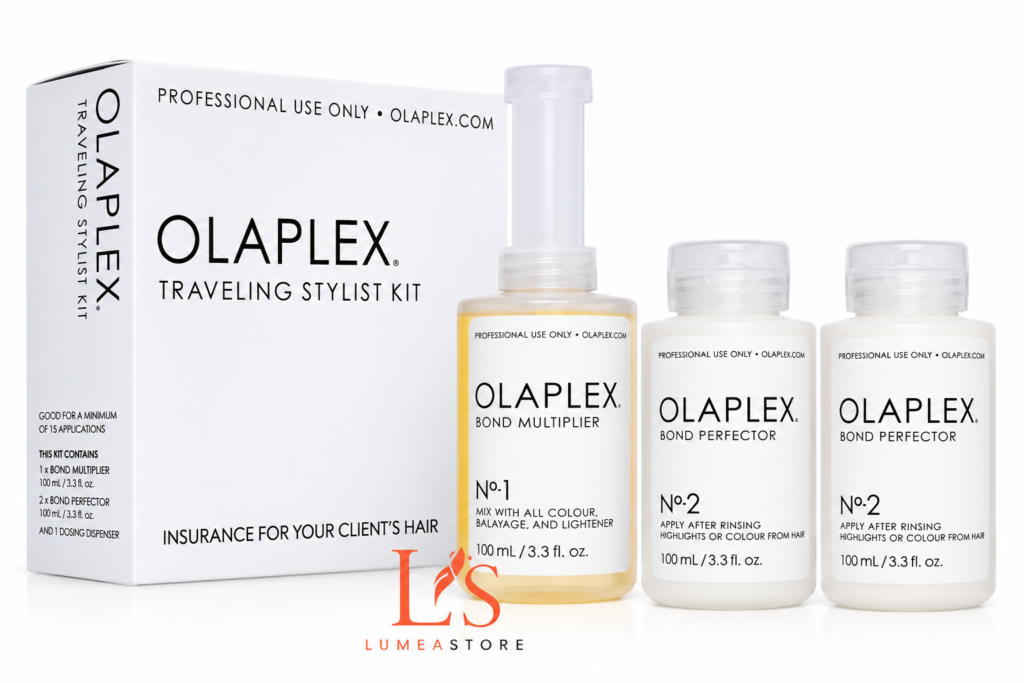 Olaplex Traveling Stylist Kit No.1 & No.2 2x – Professional Hair Repair for Damaged Hair