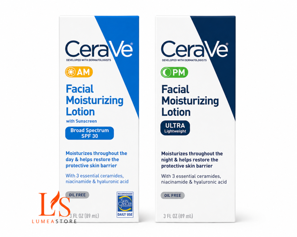 Cerave Facial Moisturising Lotion AM PM set 2 x 89ml