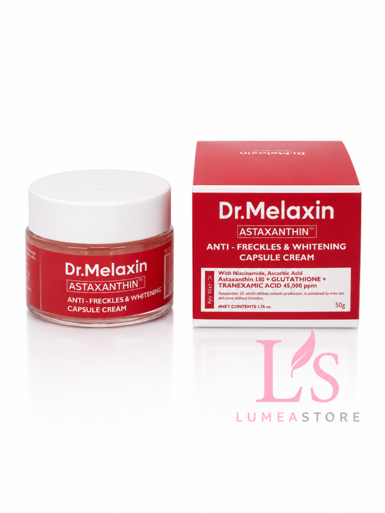 Dr. Melaxin Astaxanthin Anti-Freckles & Brightening Capsule Cream – Cream for Dark Spots – 50 g