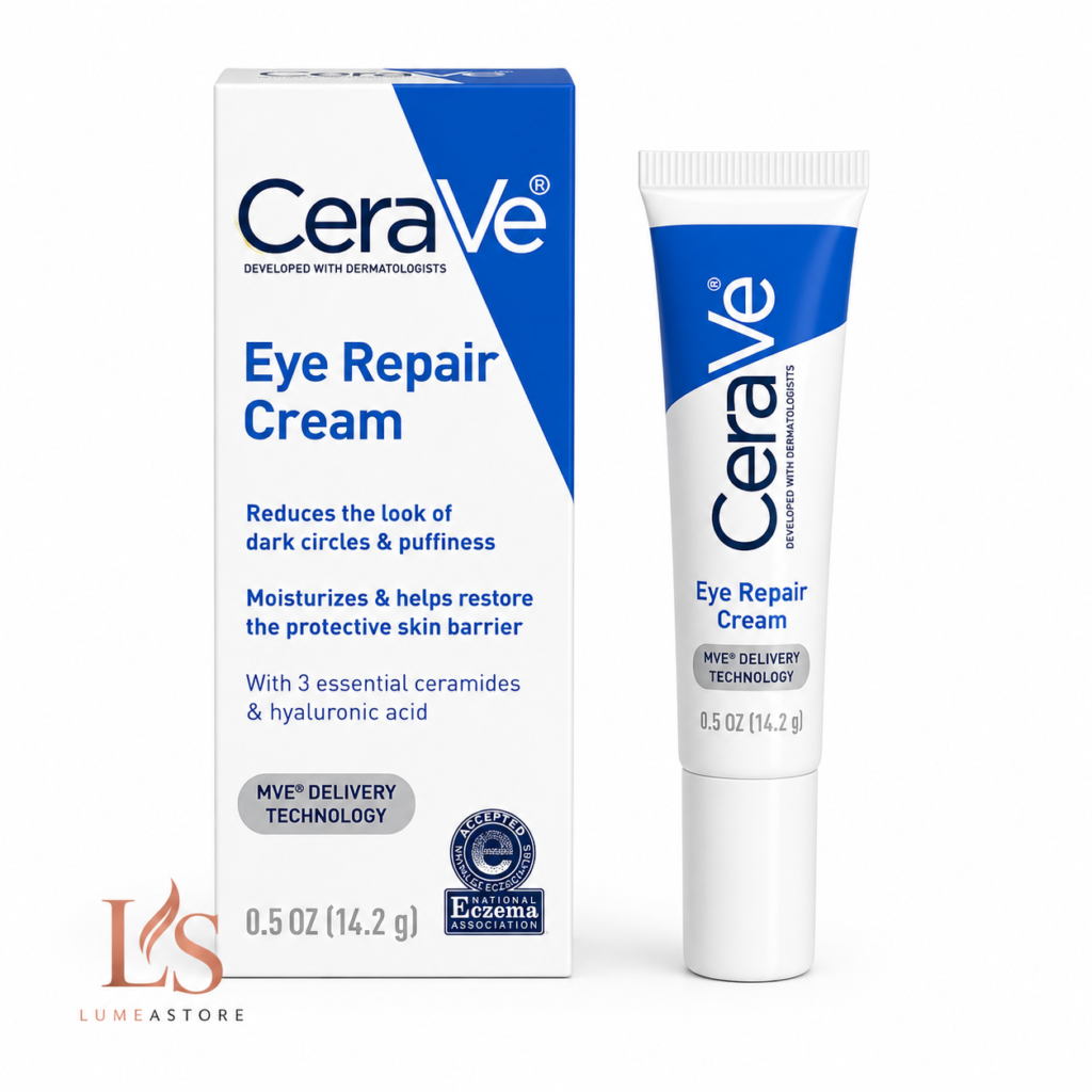 CeraVe Eye Repair Cream 14g – Eye Cream for Puffiness & Dark Circles